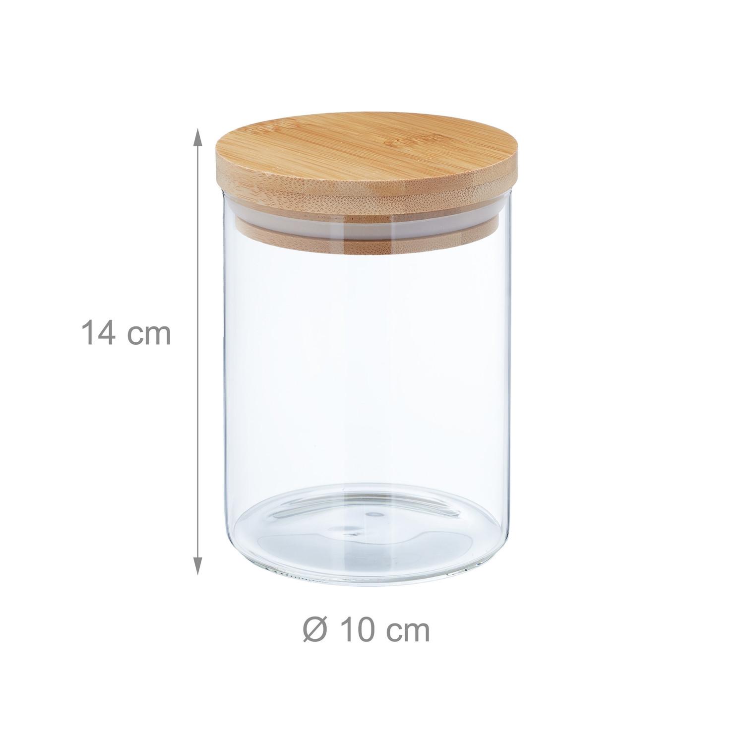 B2X 4 Stk. Vorratsgläser 750 ml