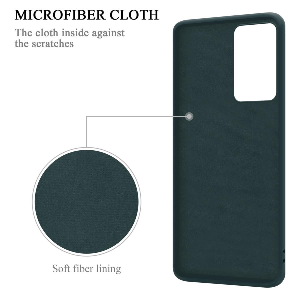 Cadorabo Hülle für Samsung Galaxy NOTE 20 ULTRA TPU Silikon mit Ring Liquid