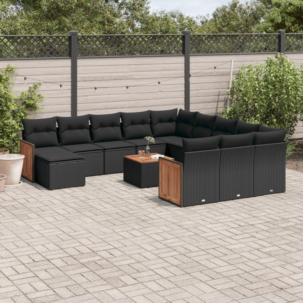 VidaXL Garten sofagarnitur poly-rattan