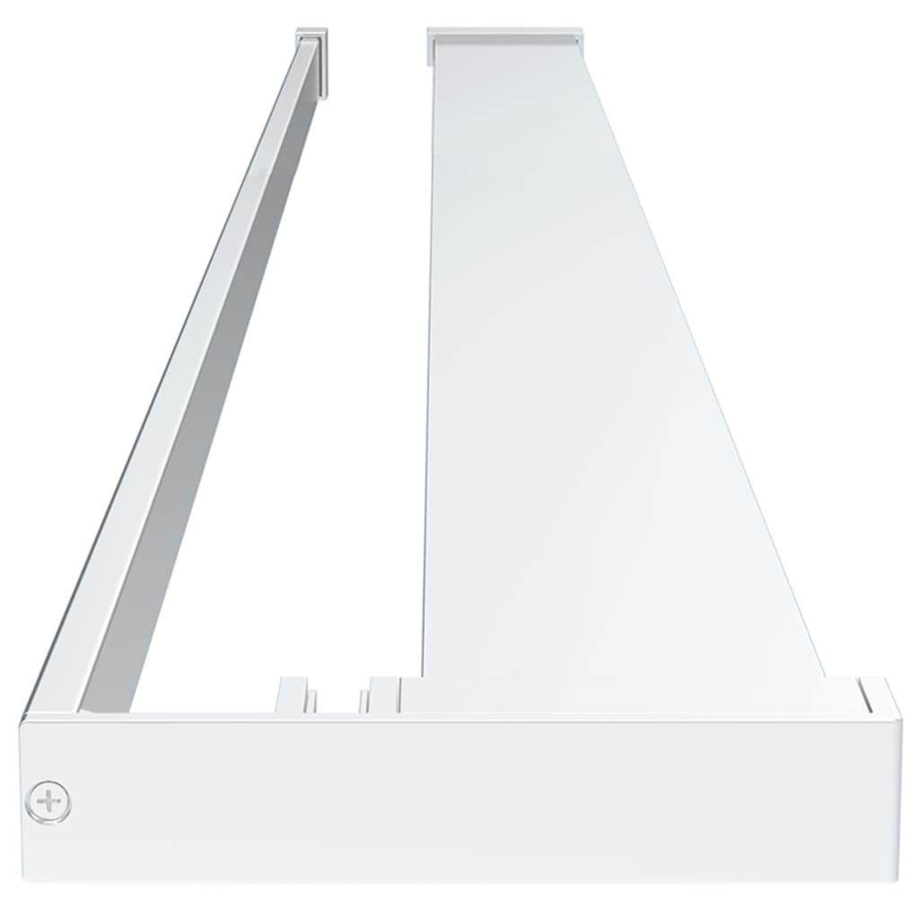 VidaXL Duschablage aluminium