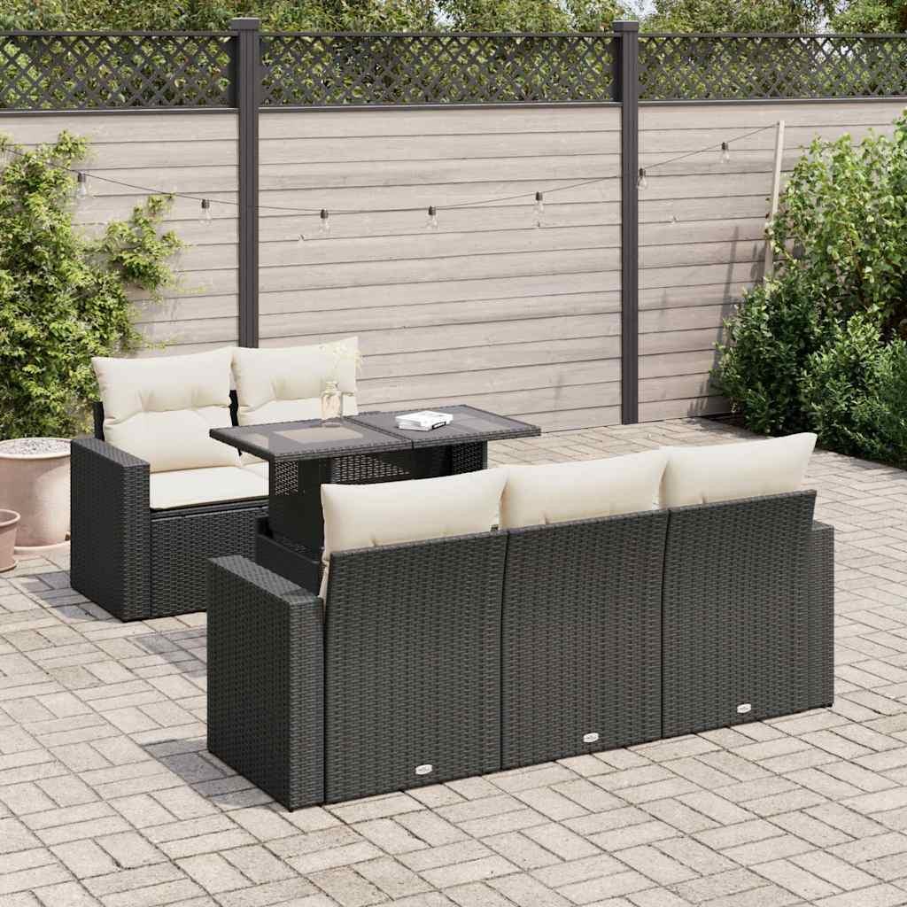 VidaXL Gartensofa set poly-rattan