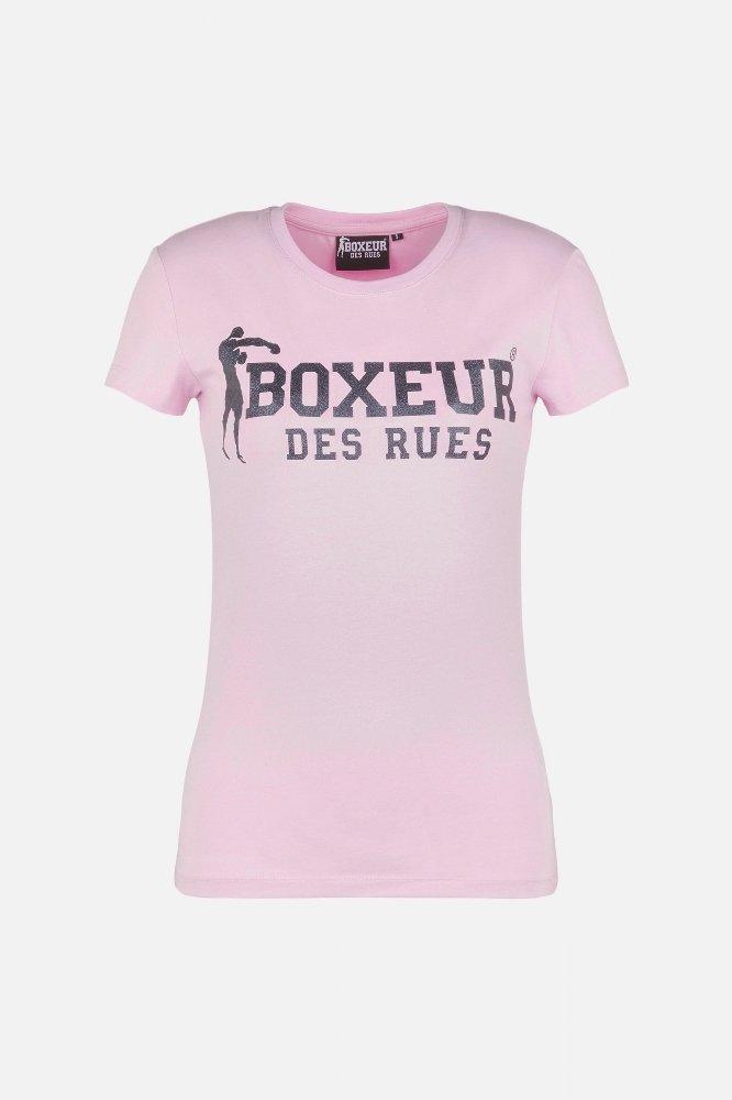 BOXEUR DES RUES T-Shirt mit Logo auf der Vorderseite