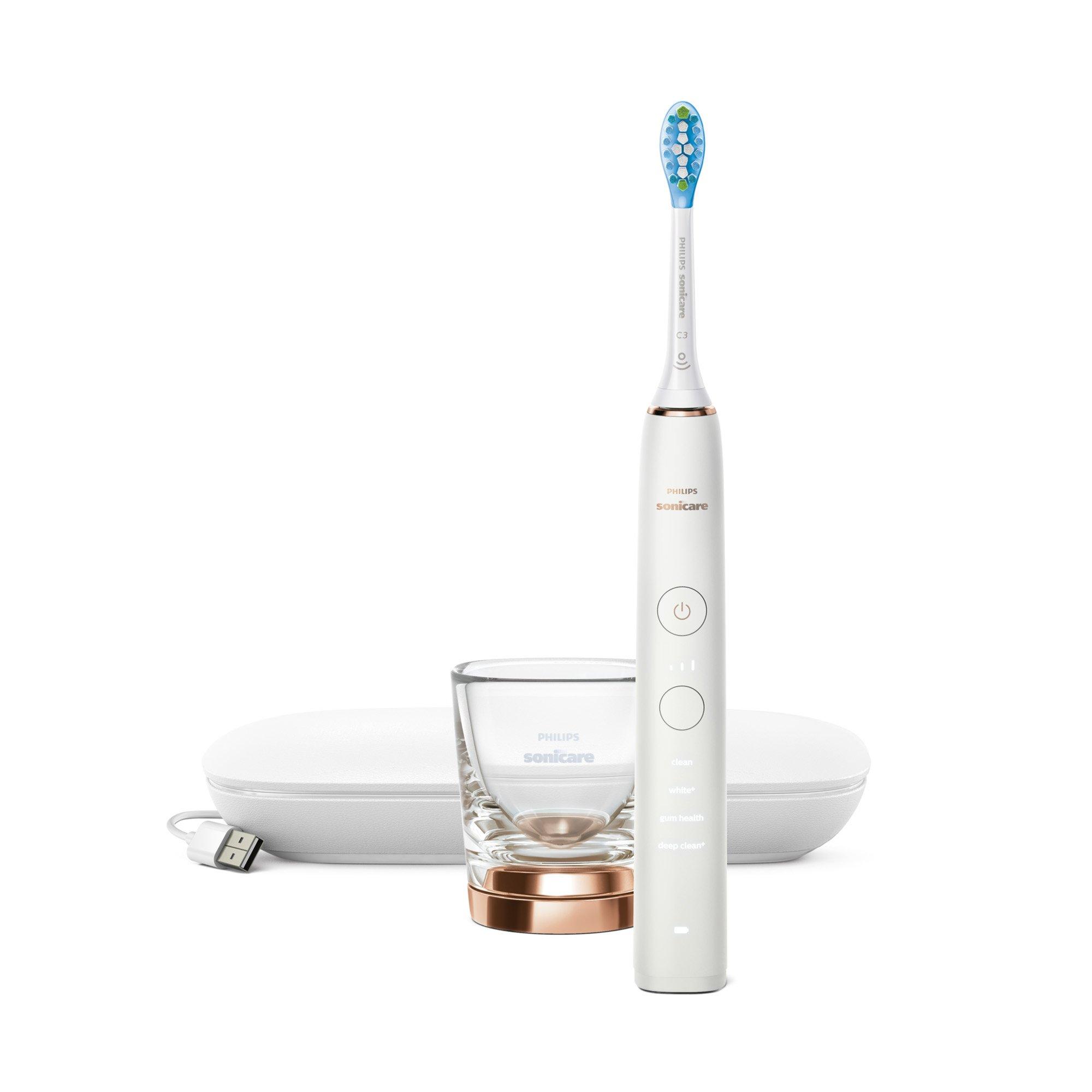 PHILIPS Elektrische Zahnbürste HX9911/94 DiamondClean 9000