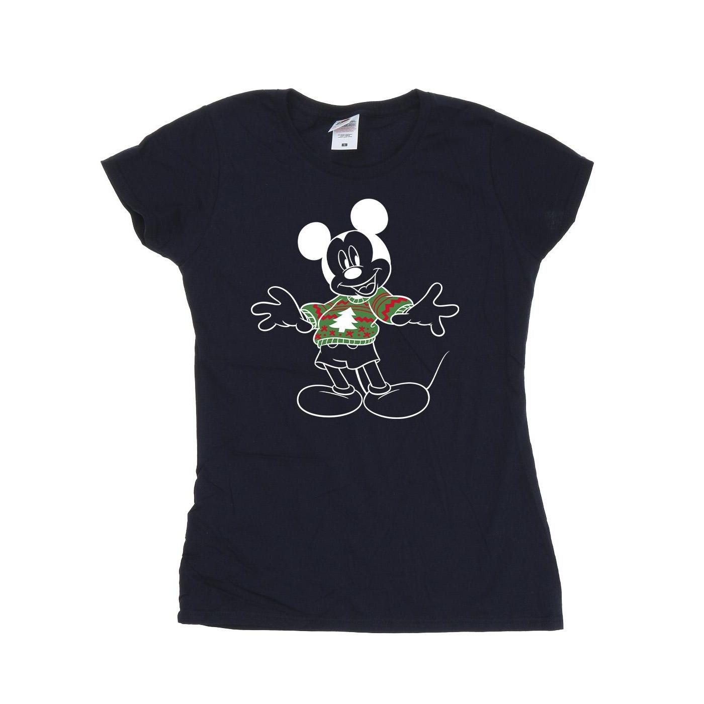 Disney Mickey Mouse Christmas Sweater T-Shirt