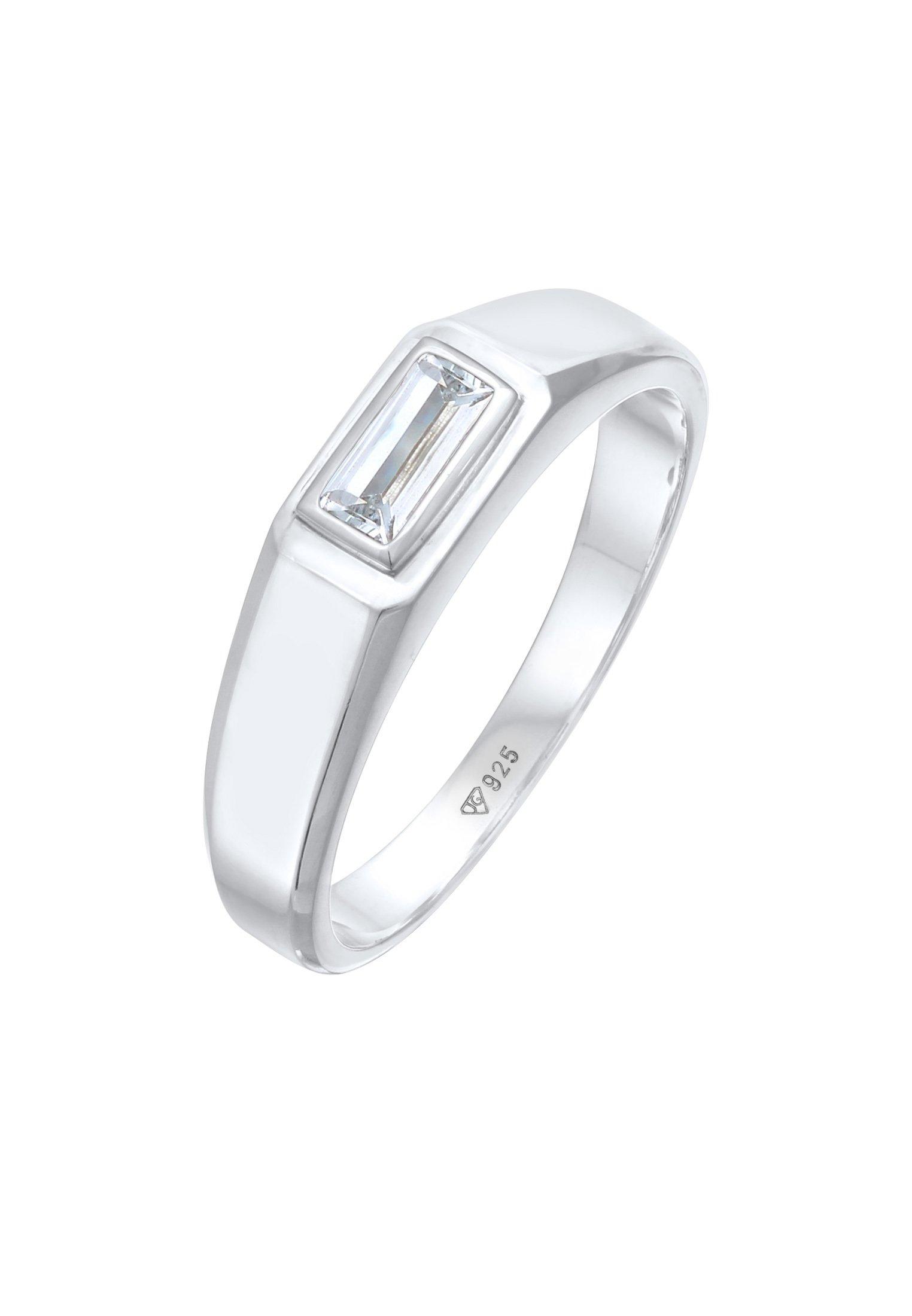 Kuzzoi Ring Topas Schlicht Elegant 925 Silber