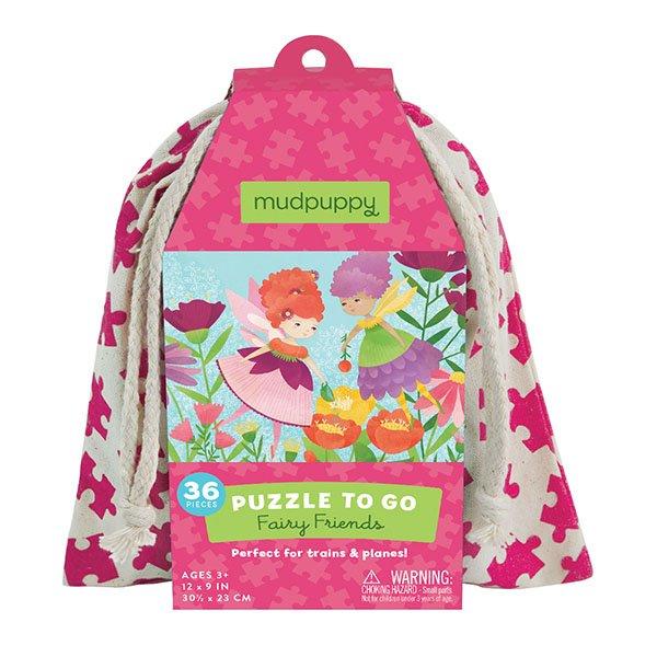 mudpuppy Feenfreunde, Puzzle im Sack