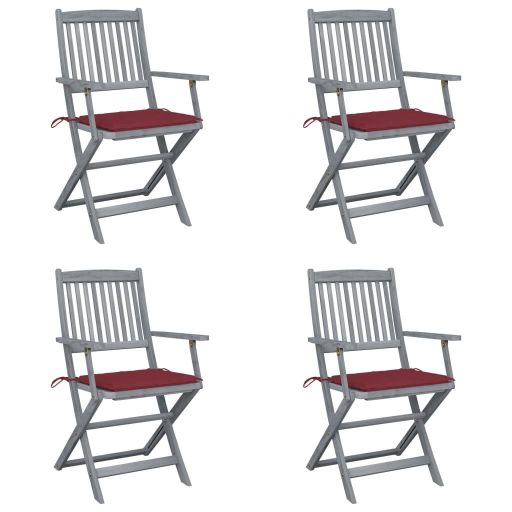 VidaXL Gartenstuhl akazienholz