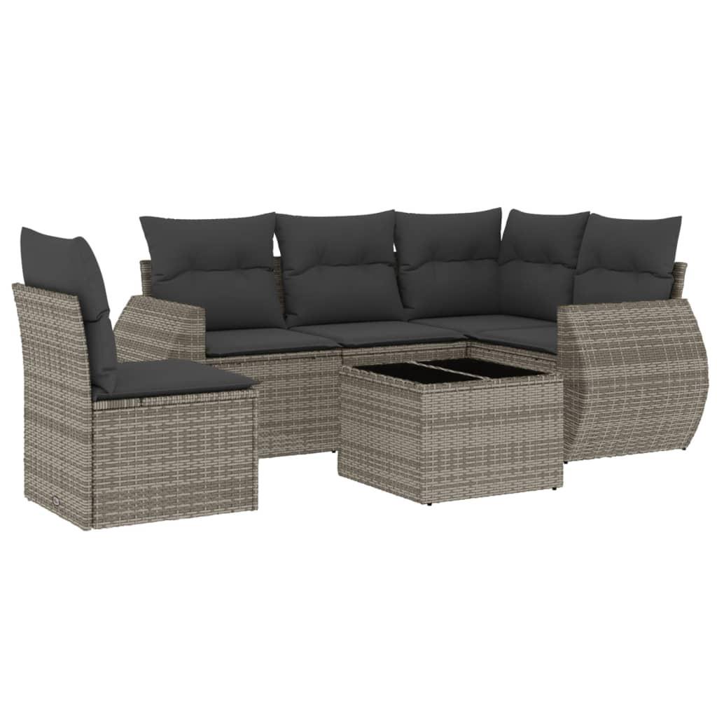 VidaXL Garten sofagarnitur poly-rattan