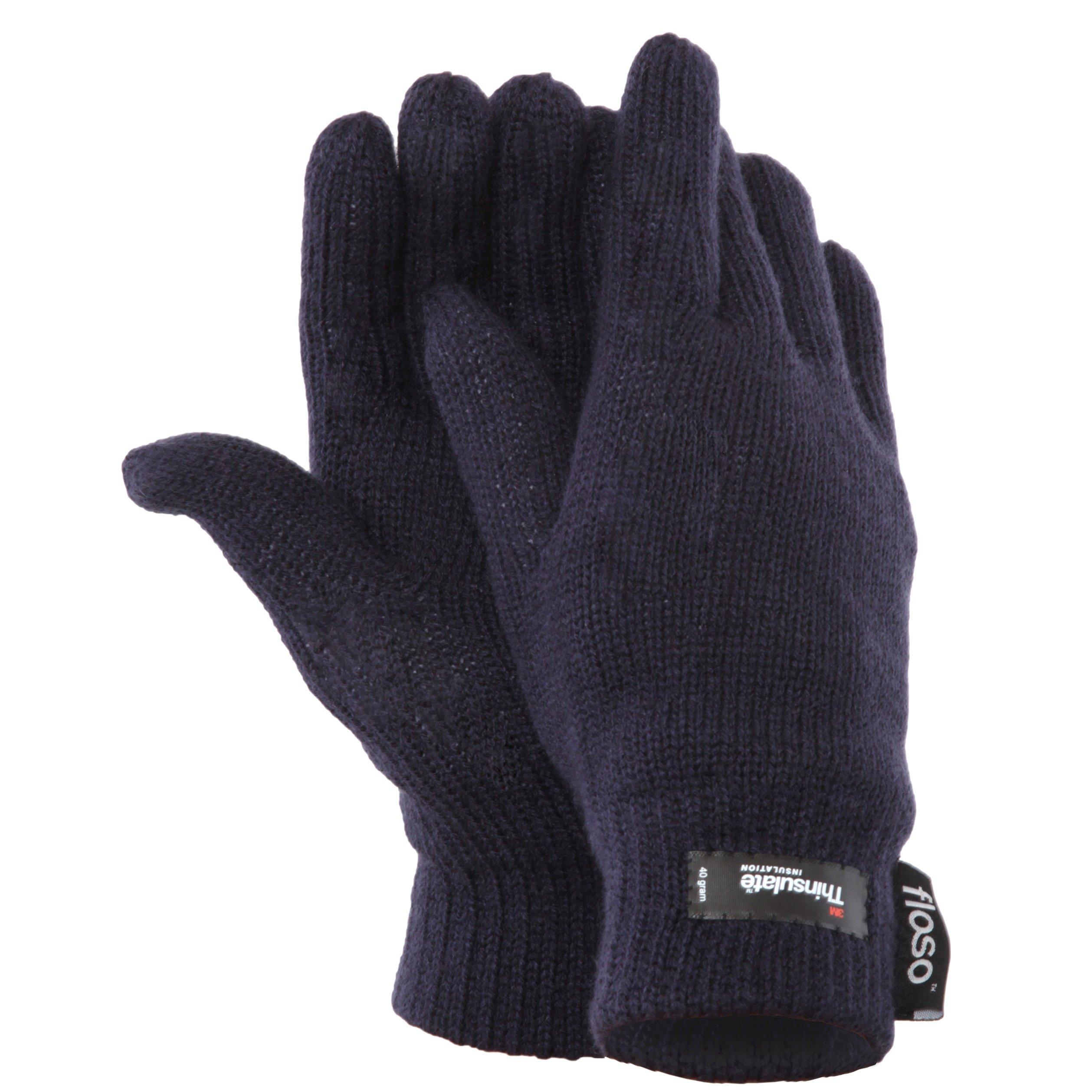 Floso THINSULATE Thermal Gestrickte Handschuhe (3M 40g)