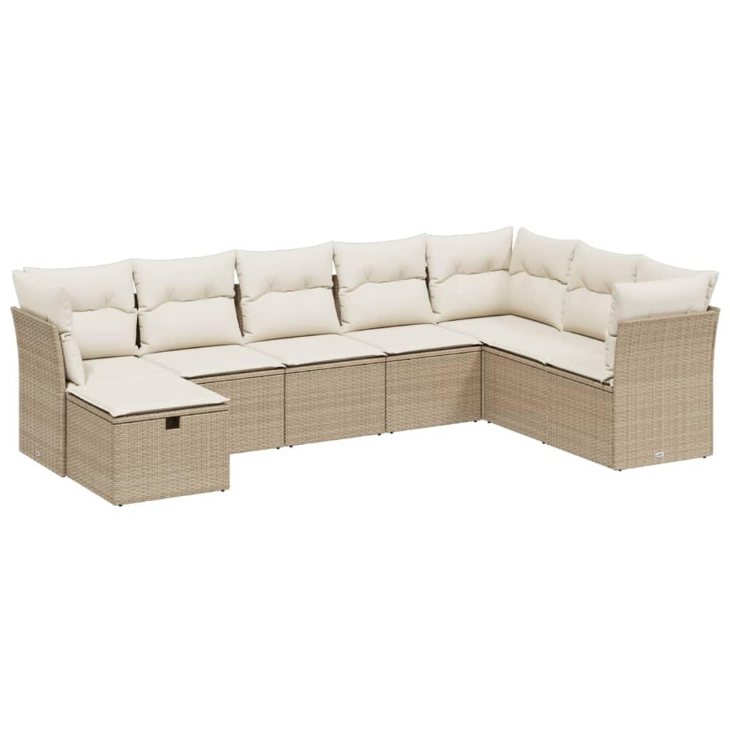 VidaXL Garten sofagarnitur poly-rattan