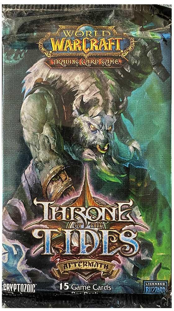 BLIZZARD ENTERTAINMENT Throne of the Tides World of Warcraft TCG Booster Pack