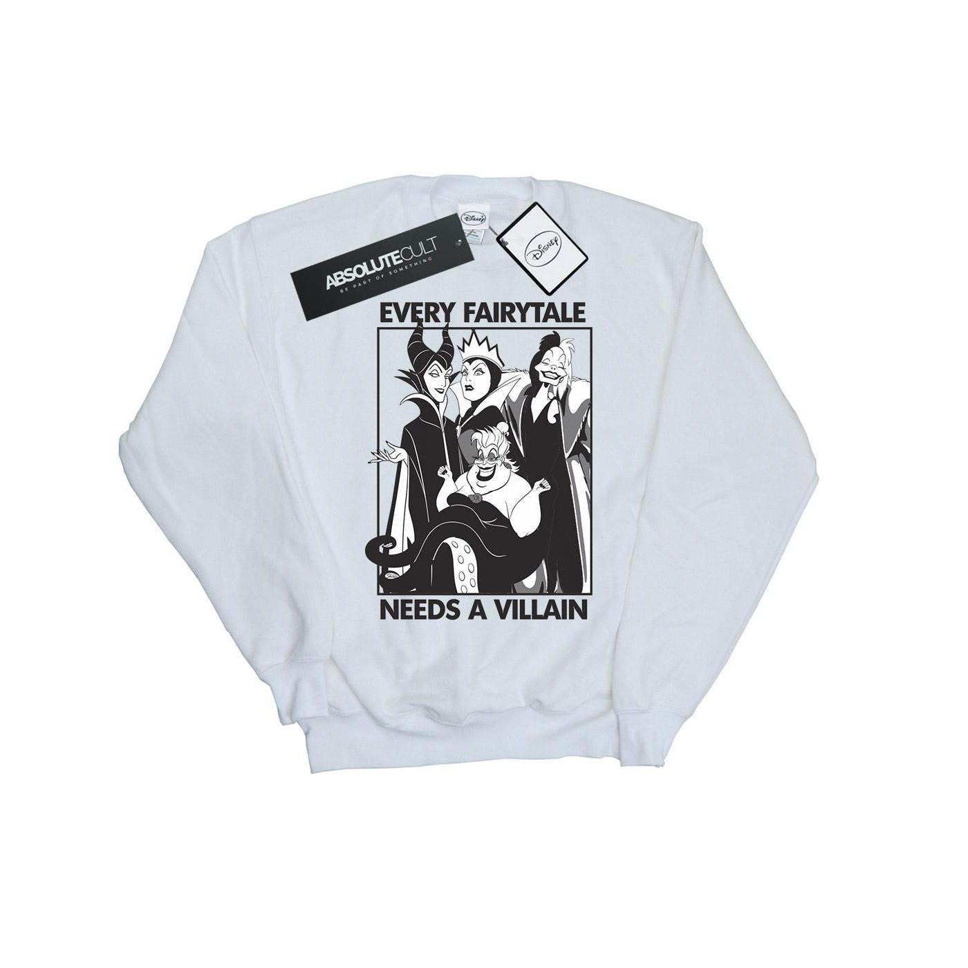Disney PRINCESS Every Fairy Tale Needs A Villain Sweatshirt