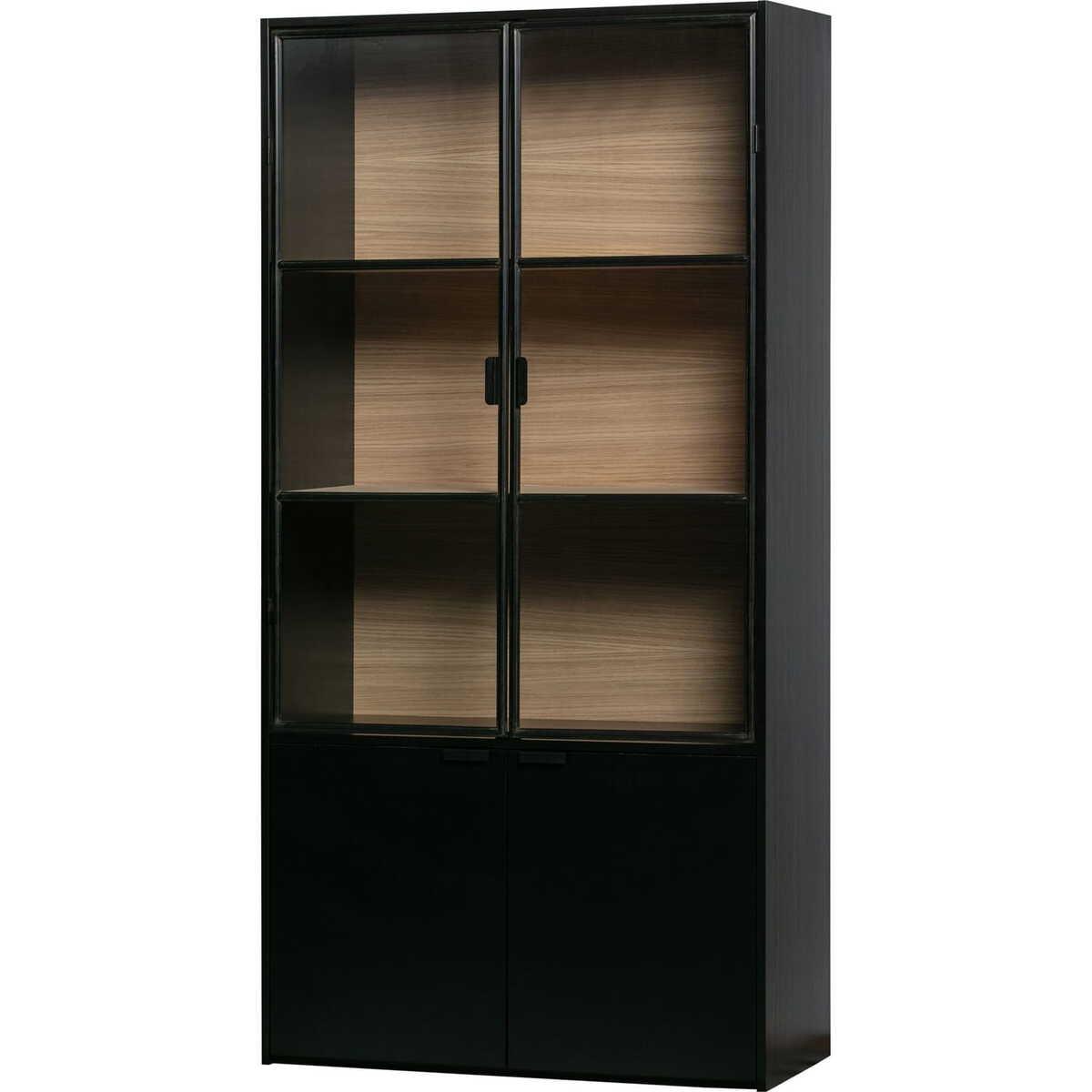 mutoni Vitrinenschrank Sivan Kiefer 200x100