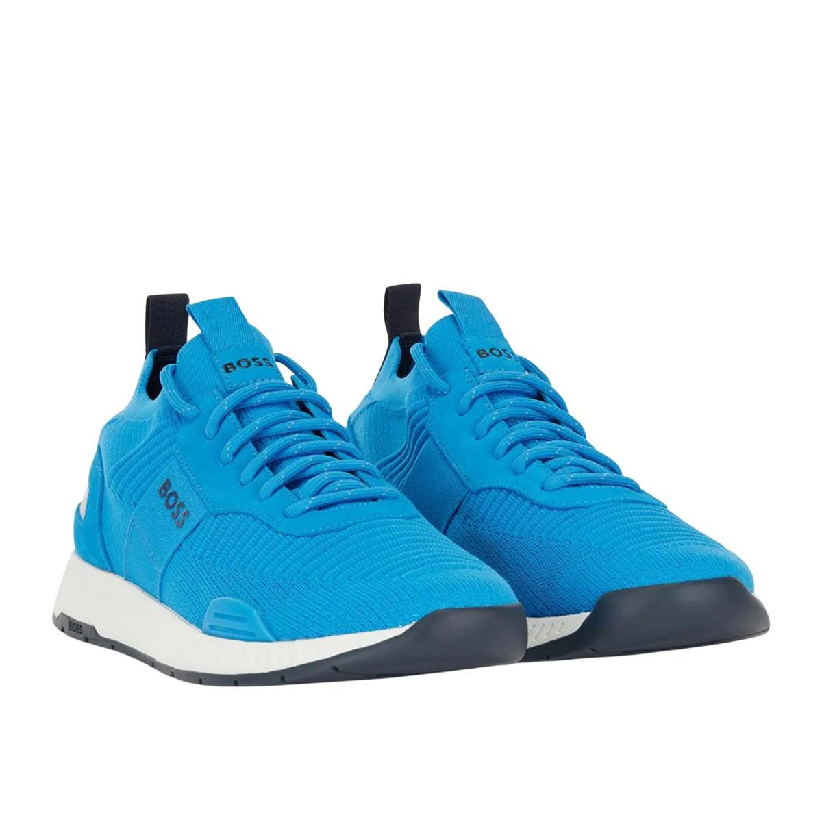 BOSS Sneaker Titanium, WildlederPanel
