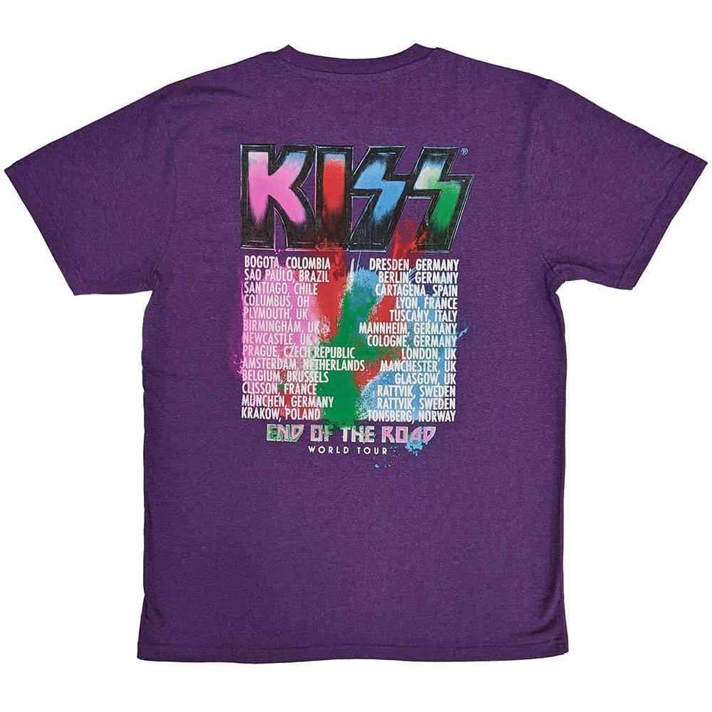 KISS End Of The Road T-Shirt mit Rückseitigem Aufdruck