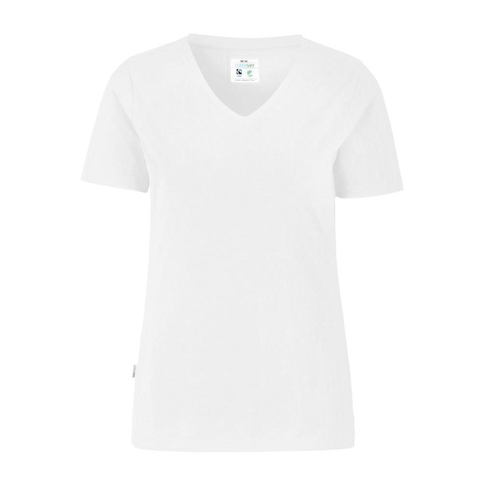 Cottover V-Ausschnitt Kurzarm T-Shirt Slim Fit