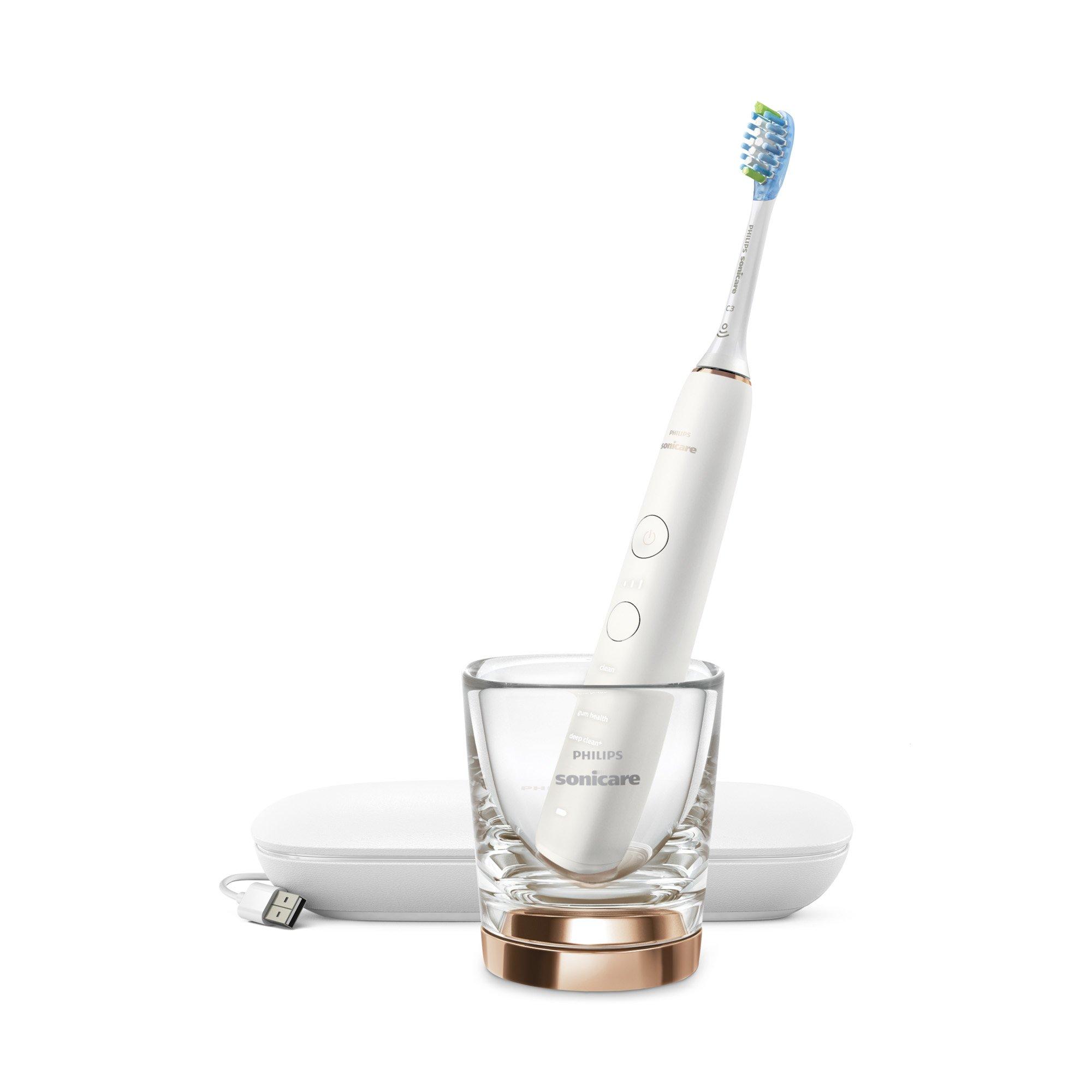 PHILIPS Elektrische Zahnbürste HX9911/94 DiamondClean 9000