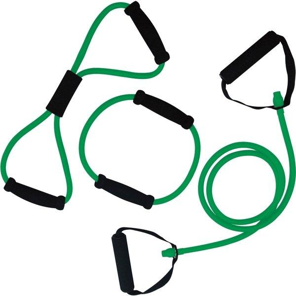 Tunturi Tubing Set Medium - Gummizug mit Griffen