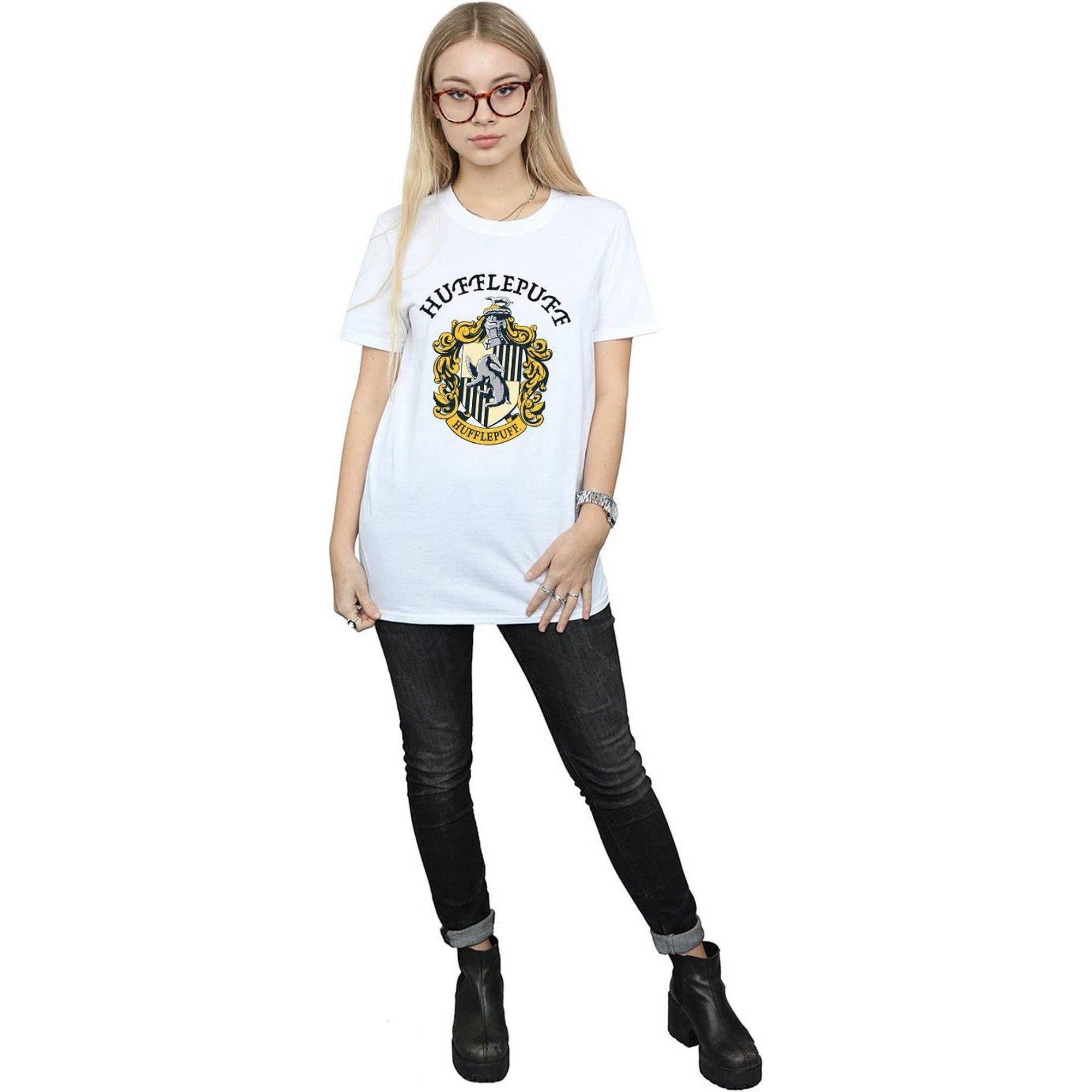 Harry Potter Hufflepuff Wappen Kurzarm T-Shirt