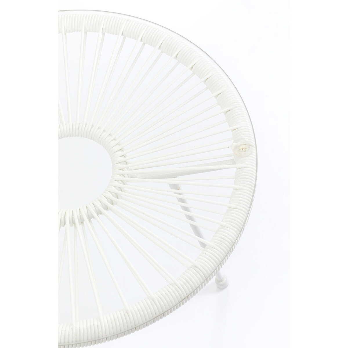 KARE Design Beistelltisch Acapulco Weiss