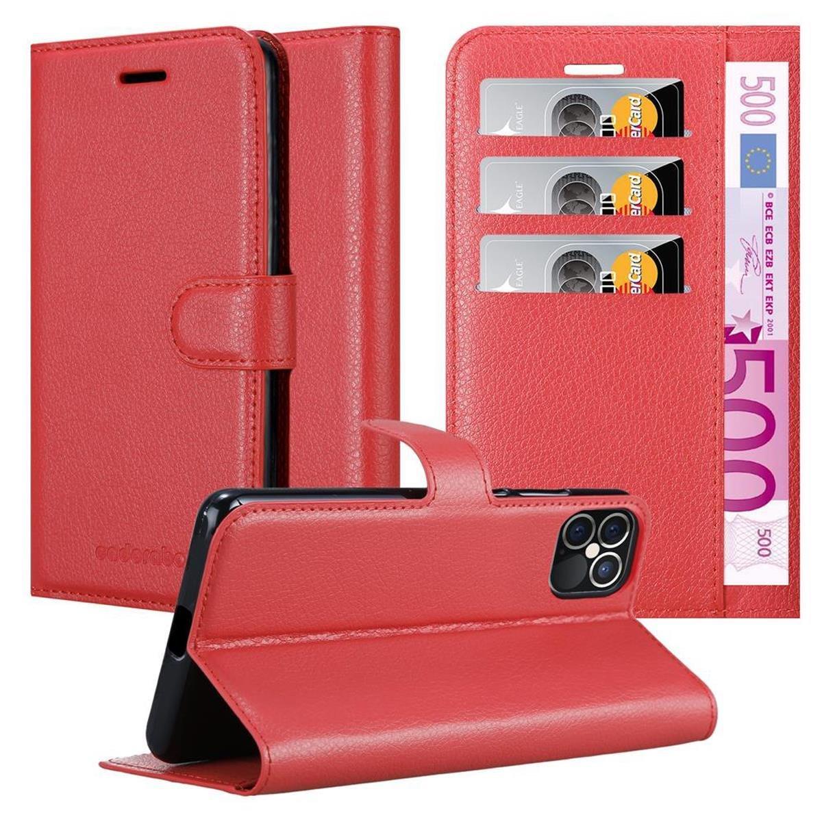 Cadorabo Hülle für Apple iPhone 12 12 PRO Standfunktion, Kartenfach