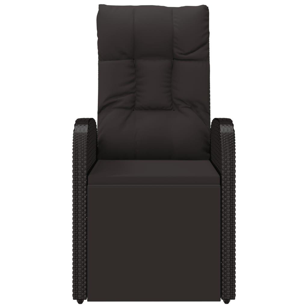 VidaXL Garten-liegestuhl poly-rattan