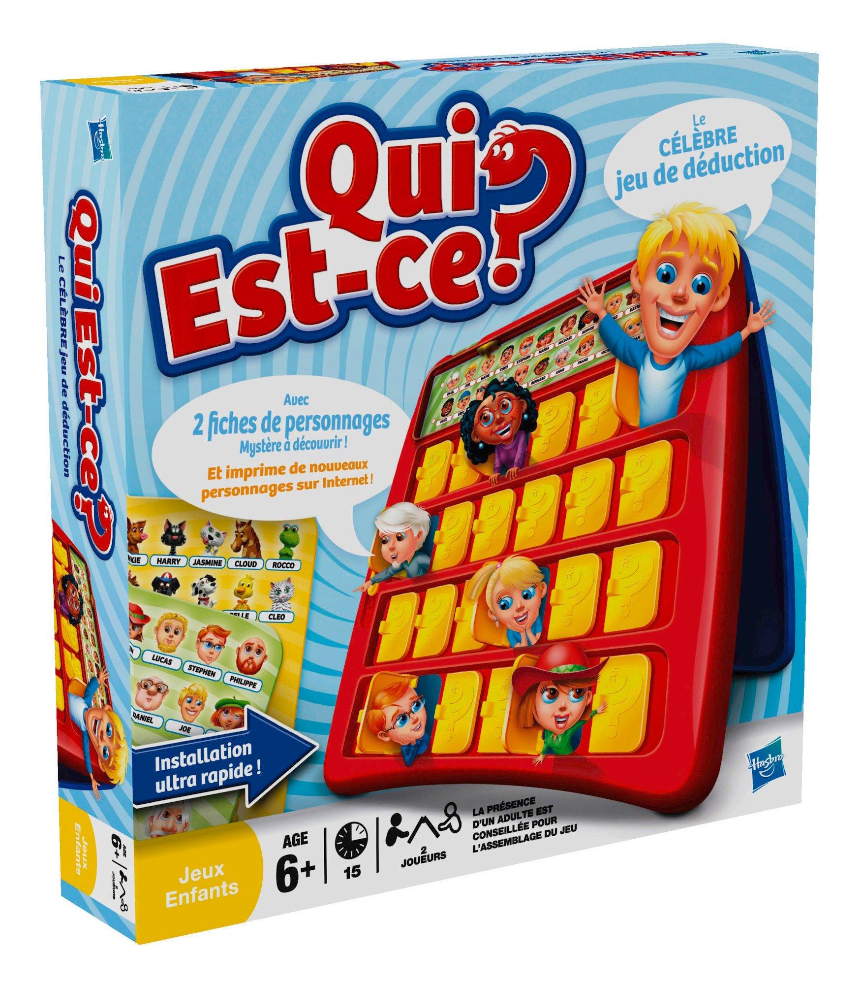 Hasbro Games Qui est-ce? Französisch