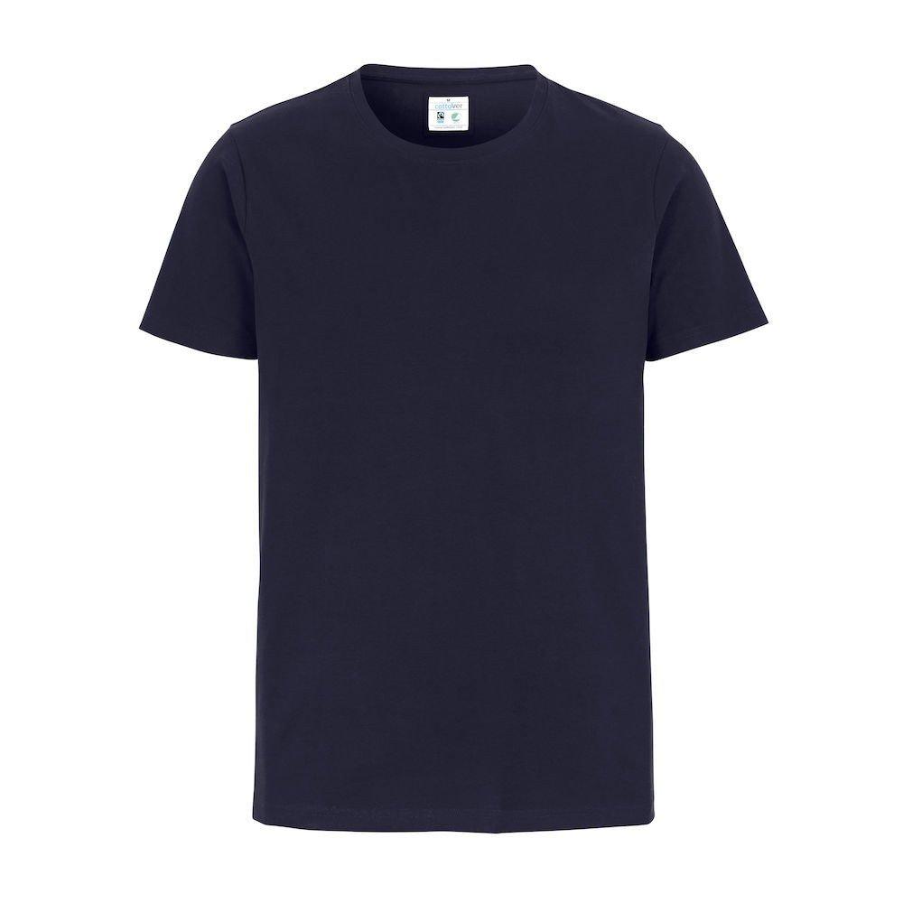 Cottover Rundhals Kurzarm Slim Fit T-Shirt