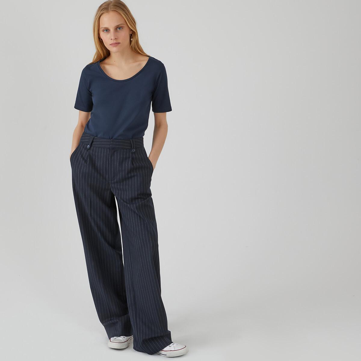 La Redoute Collections T-Shirt mit Rundhalsausschnitt