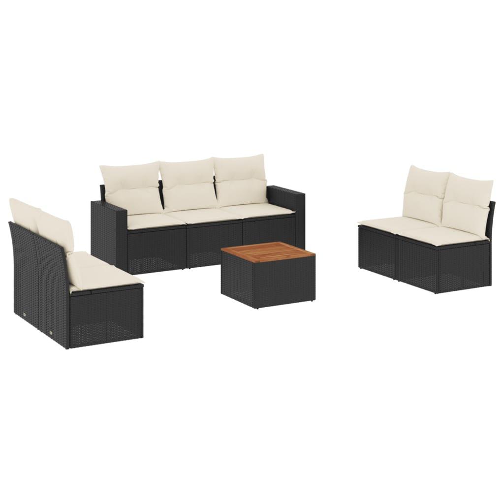 VidaXL Garten sofagarnitur poly-rattan