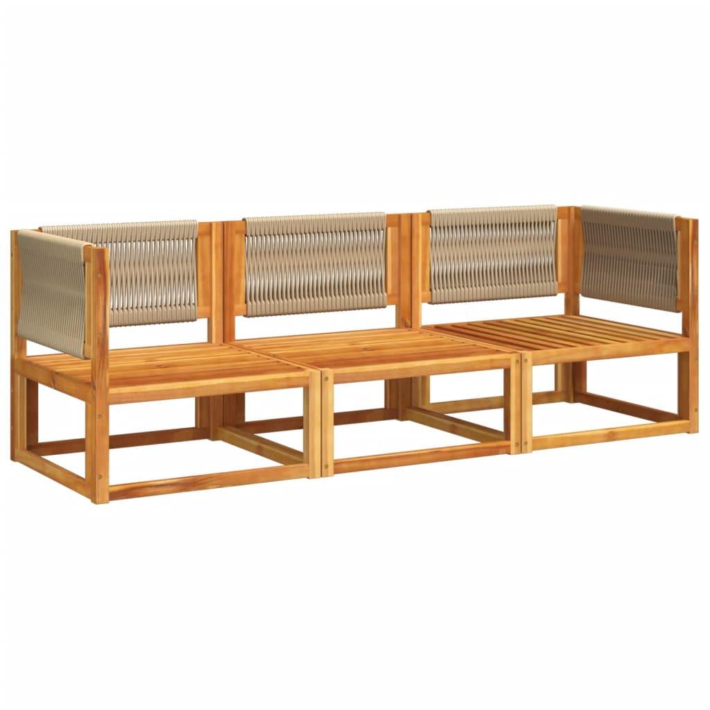 VidaXL Garten sofagarnitur akazienholz