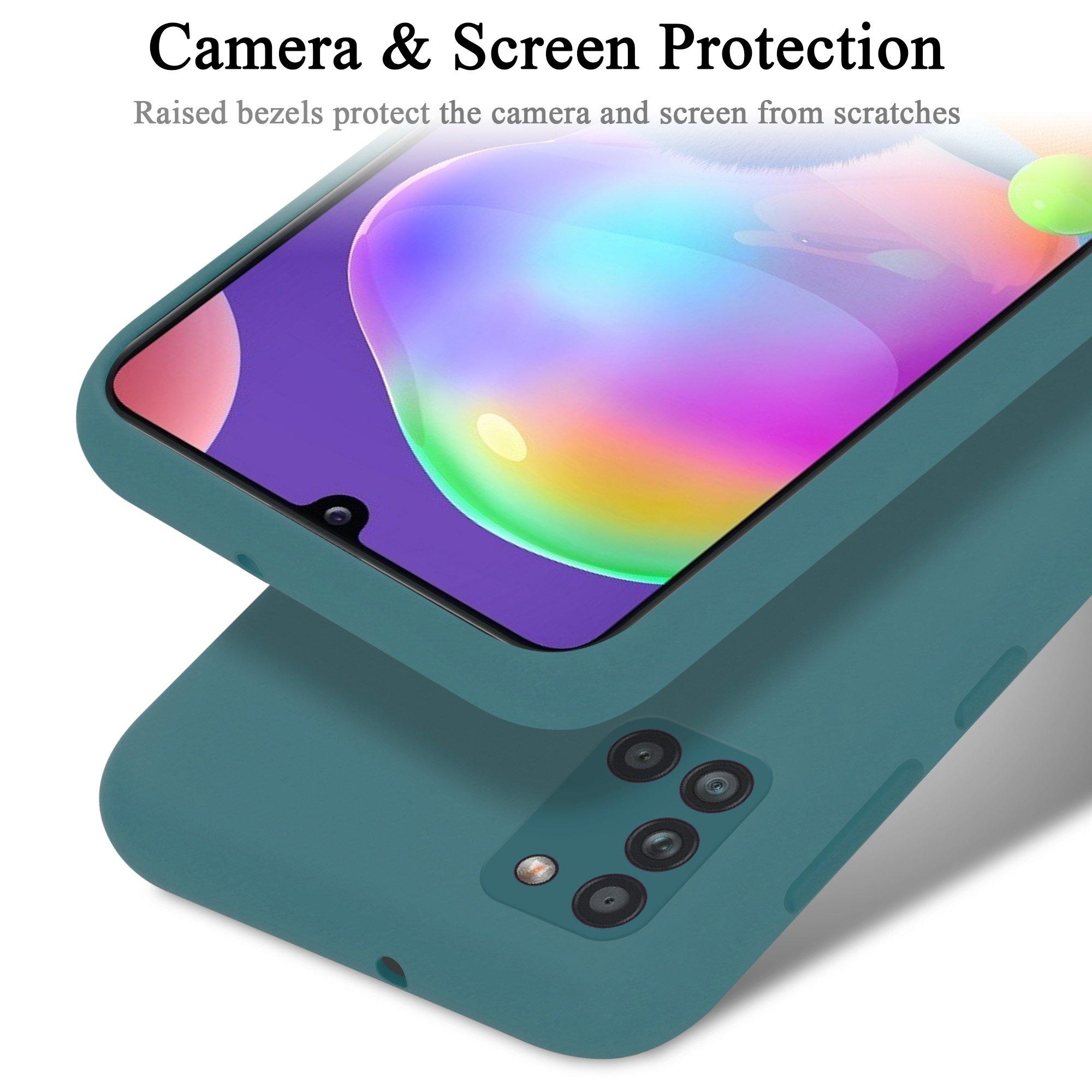 Cadorabo Hülle für Samsung Galaxy A31 TPU Silikon Liquid