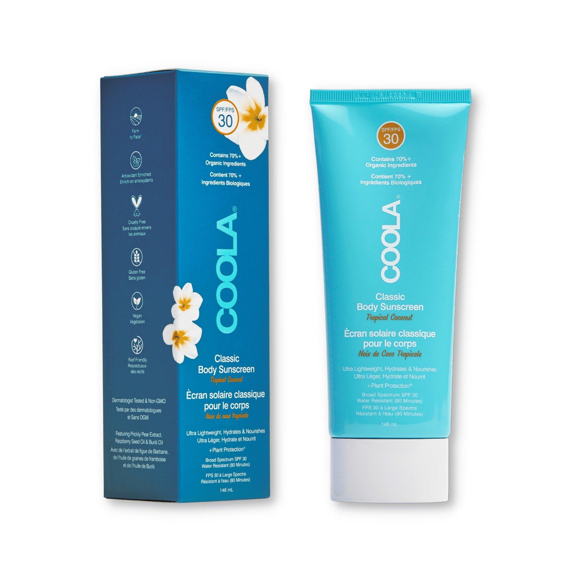 Coola Körperlotion Classic Tropische Kokosnuss SPF30