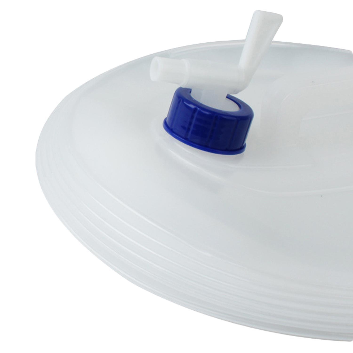 eStore Wasserbehälter mit Zapfhahn, zusammenklappbar - 10 L