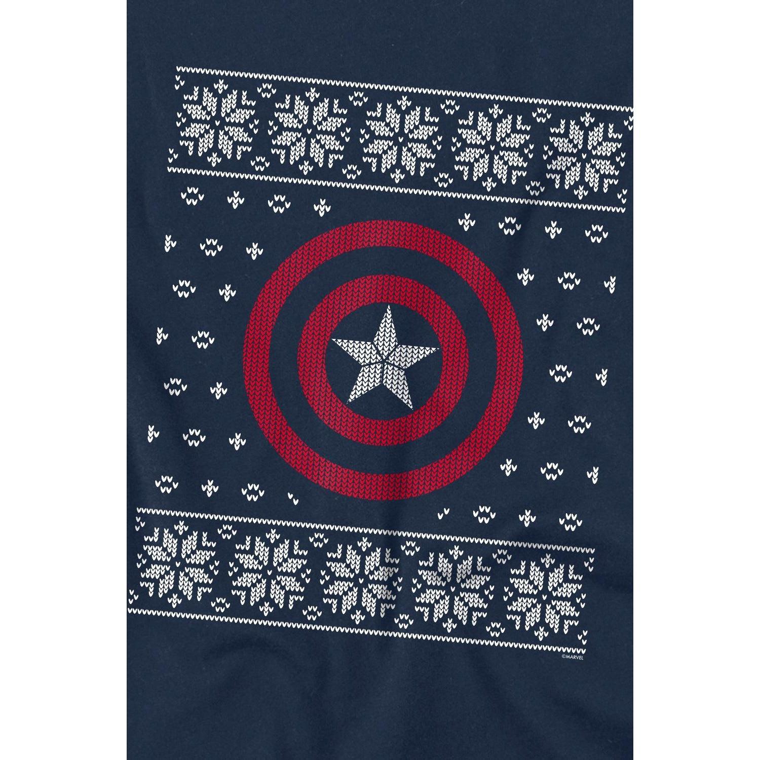 CAPTAIN AMERICA Ugly Christmas T-Shirt