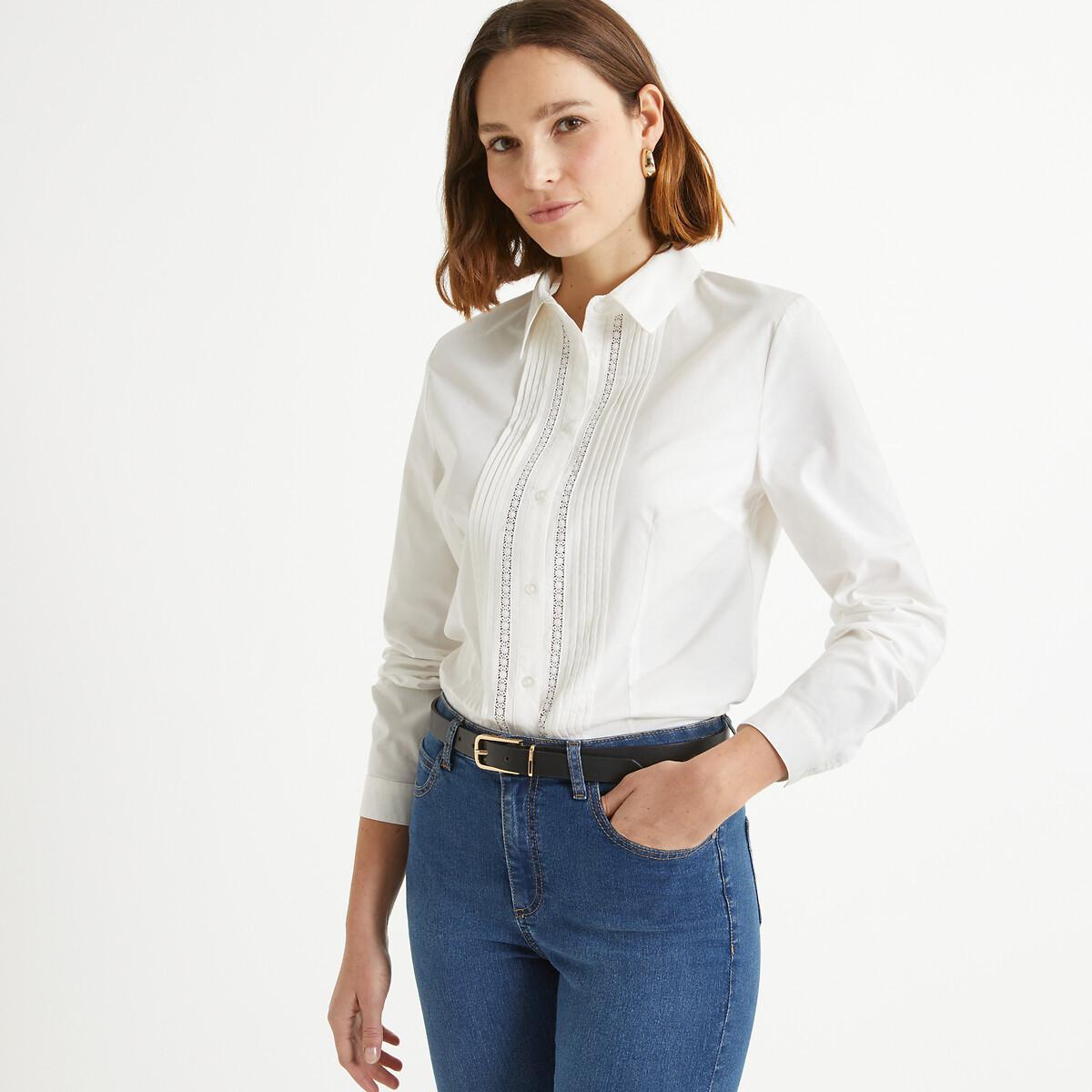 La Redoute Collections Langarm Taillierte Hemdbluse