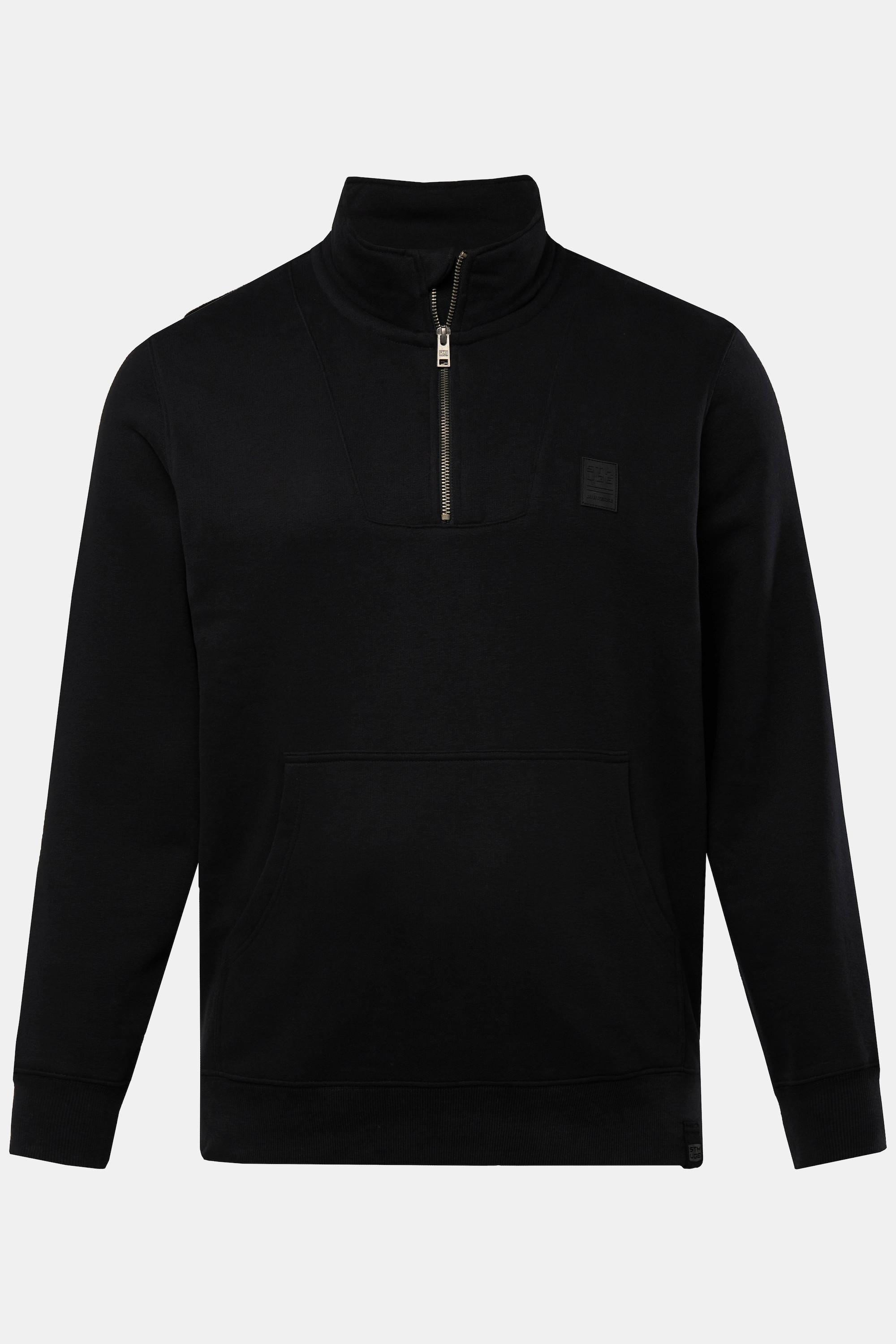 Sthuge Troyer, Sweat, Zippkragen, Badge