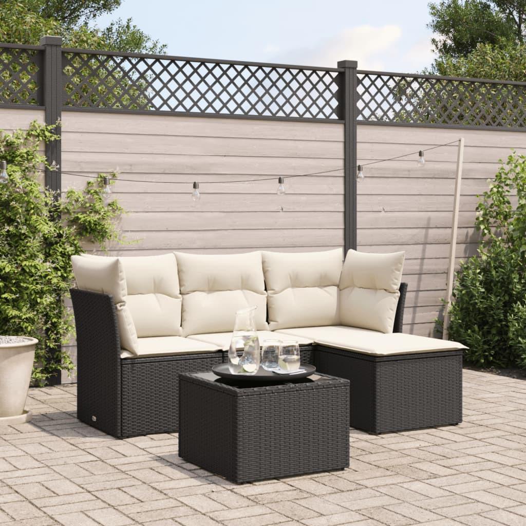 VidaXL Garten sofagarnitur poly-rattan