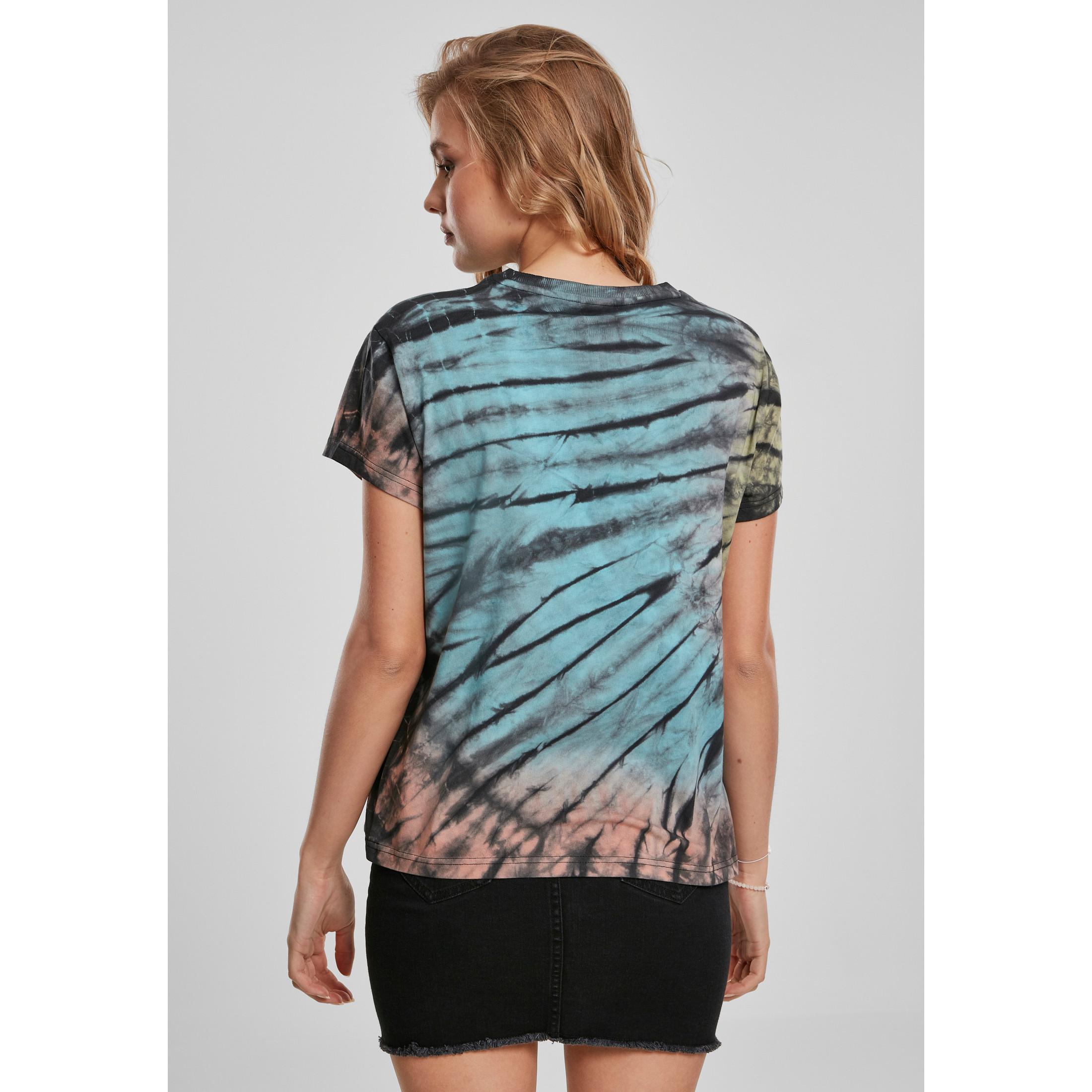URBAN CLASSICS Tie Dye Boyfriend T-Shirt