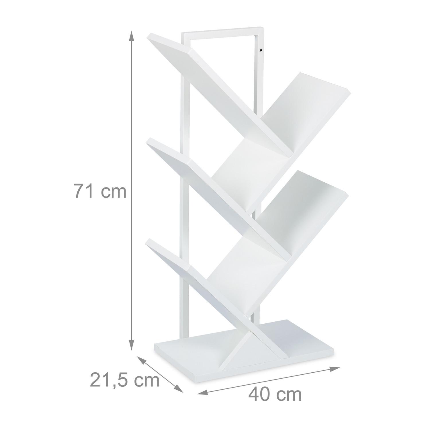 Northix Bücherregal 4 Fächer