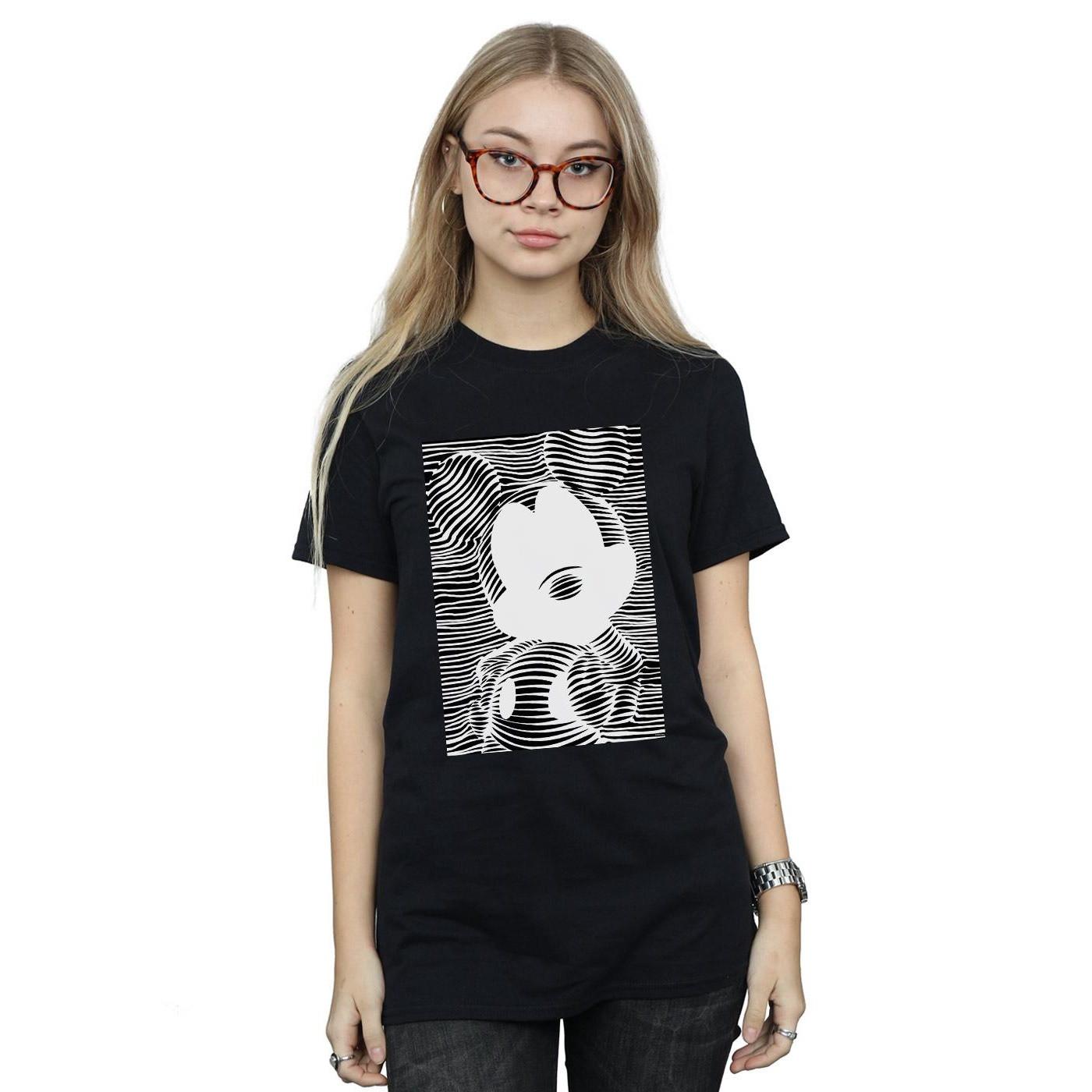 Disney Mickey Mouse Optical Illusion T-Shirt