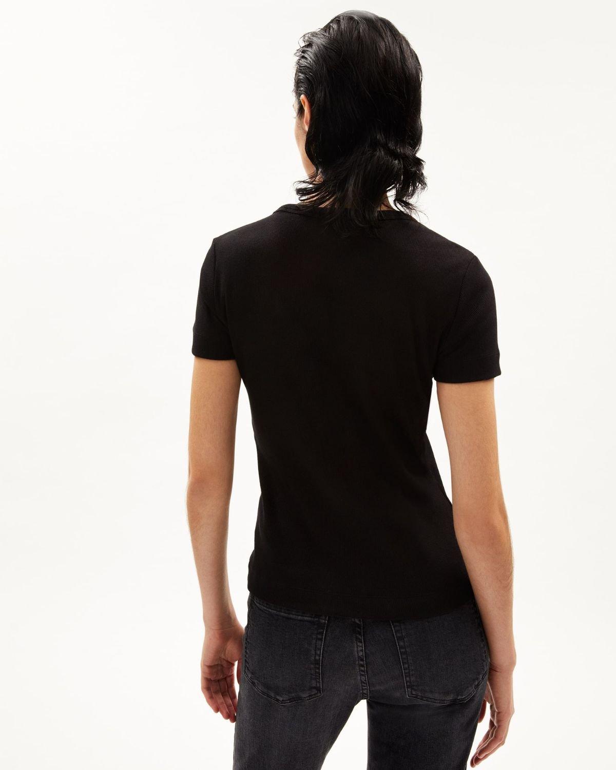 ARMEDANGELS Kardaa Black T-Shirt