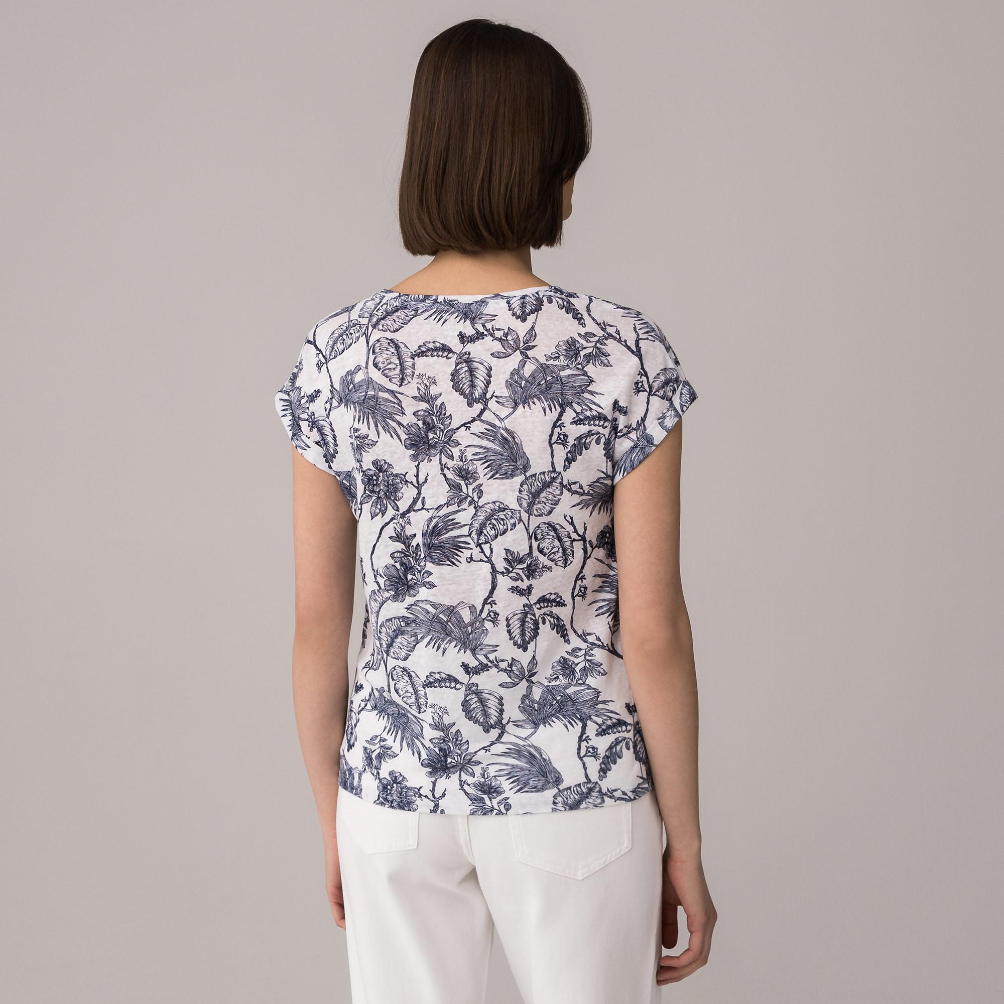 Manor Woman Bedrucktes Regular Fit Kurzarm T-Shirt