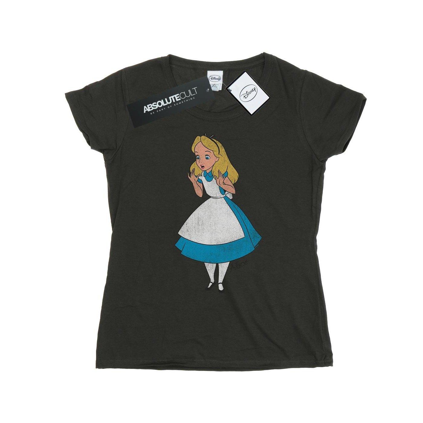 Alice in Wonderland Alice im Wunderland Alice Distressed T-Shirt