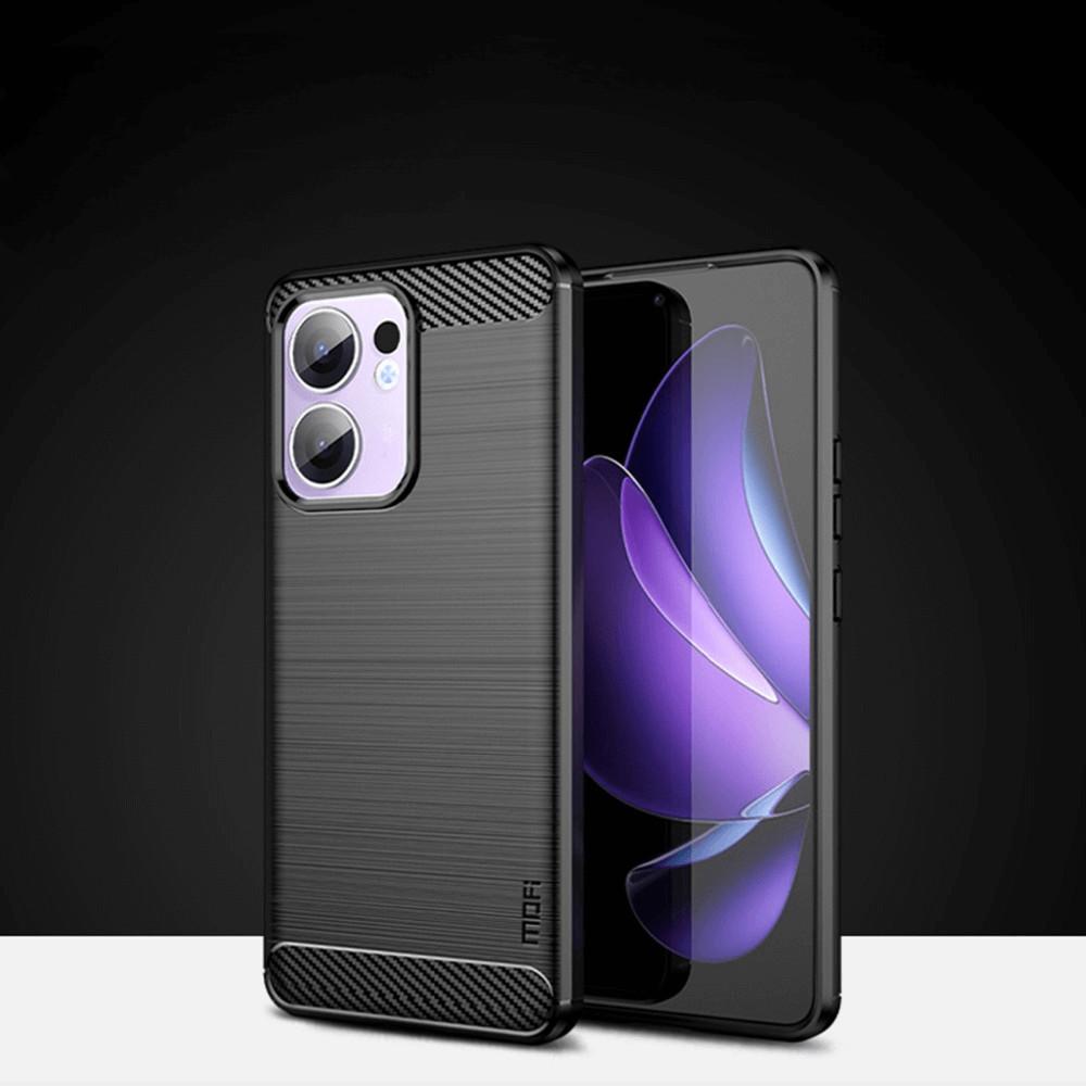 Cover-Discount OPPO Reno13 F - Metall Carbon Look Hülle