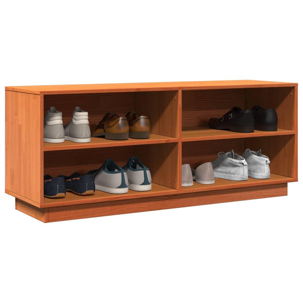 VidaXL Schuhschrank kiefernholz