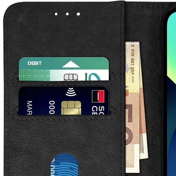 Avizar Chersterfield Etui iPhone 13Mini Schwarz