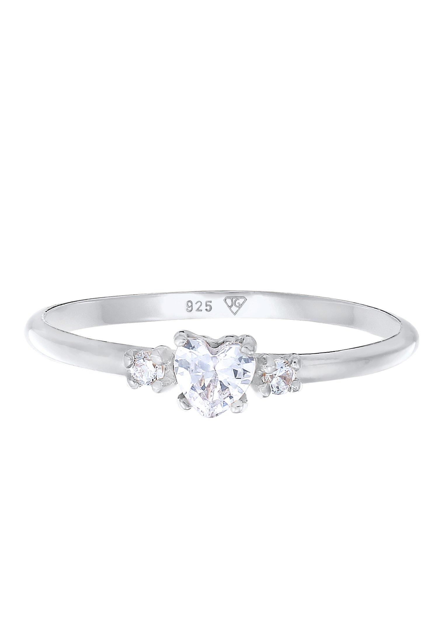 Elli Ring Herz Zirkonia Liebe Verlobung
