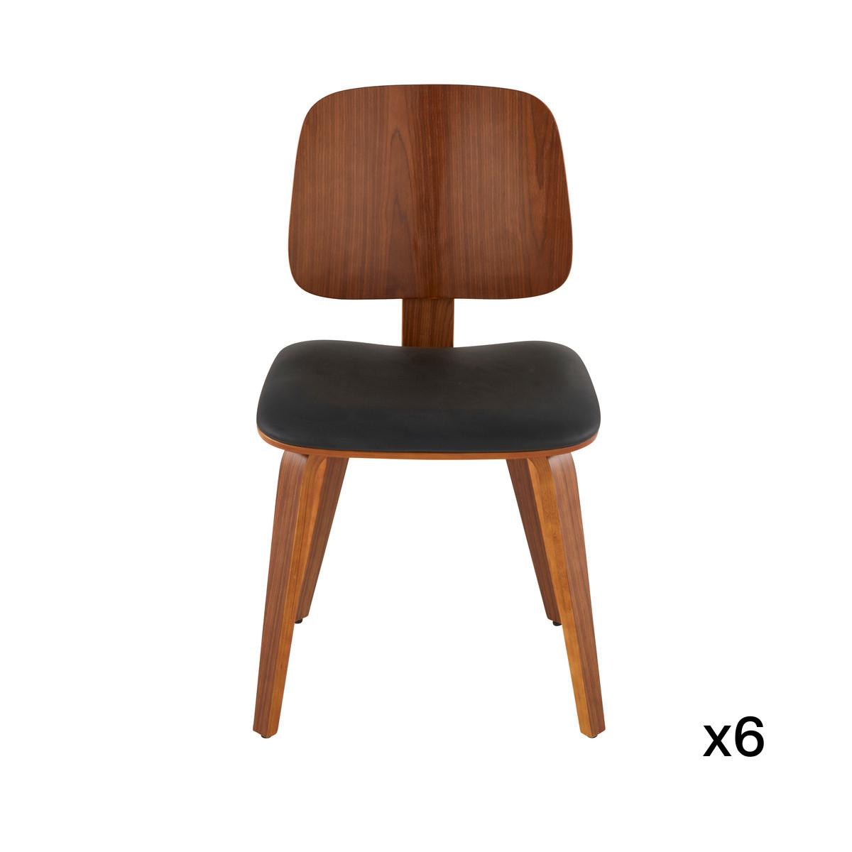 Calicosy Set aus 6 Stühlen BRAND