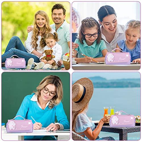 Only-bags.store Federmäppchen, Federmäppchen mit Trennfach, Federtasche, große Schreibwarentasche, tragbare Federtasche für Schule & Büro